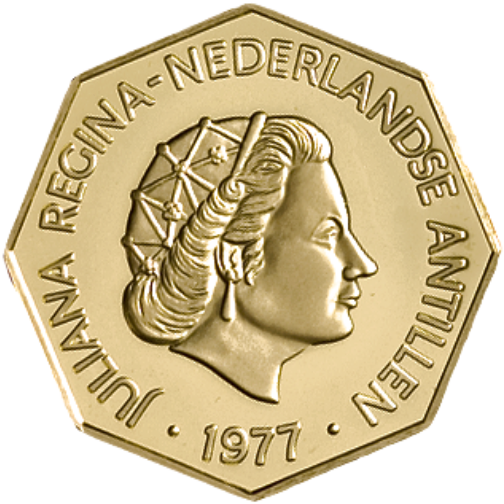 Gouden 200 gulden munt Nederlandse Antillen - Goudzaken